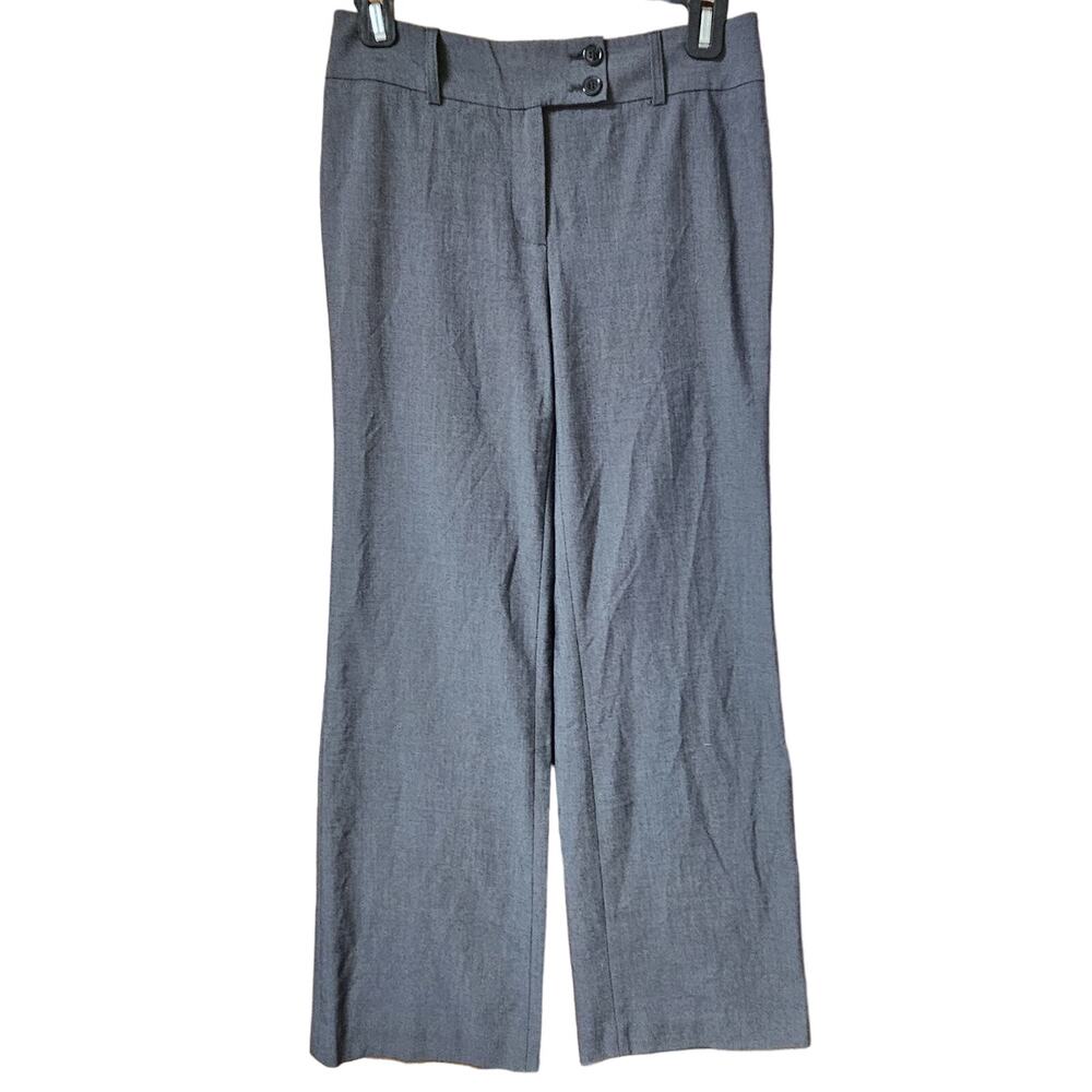 Grey Stretch Dress Pants Size 2 Petite
